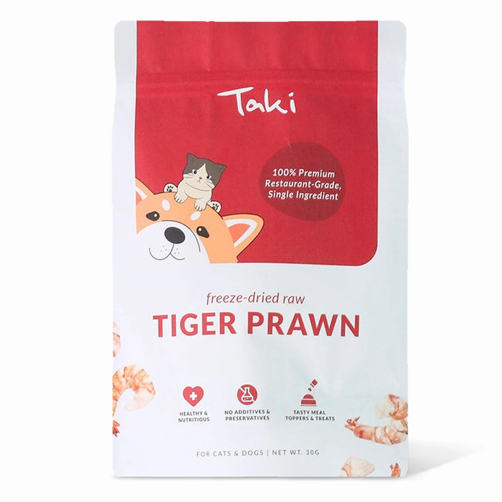 Taki Tiger Prawn Freeze-Dried Treats For Cats & Dogs 30g dog chew toys dog dental chews durable chew toys puppy chew toy bone chew