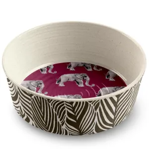 TarHong Safari Dog Bowl (Elephant) dog bones rawhide chew sticks dog jerky bacon bone