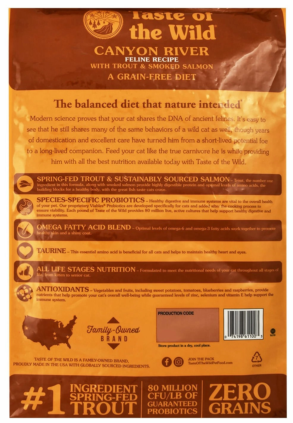 Taste of the Wild, Canyon River, 5 lb