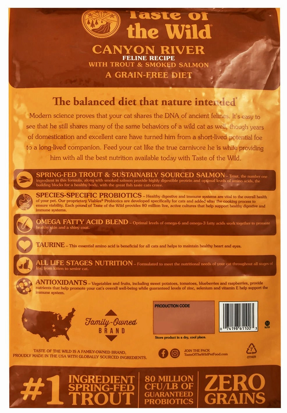 Taste of the Wild, Canyon River, 5 lb
