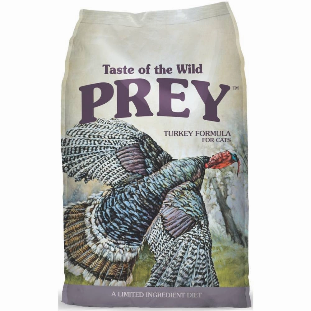 Taste Of The Wild Prey Turkey Grain-Free Dry Cat Food premium cat food dental cat treats cat chicken treats tuna cat food cat fish treats