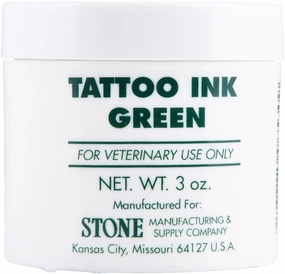 Tattoo Ink, 3 oz multi-pet food pet bundle kits pet care sets pet health combos pet treat packs
