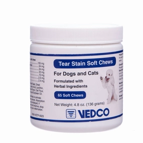 Tear Stain Soft Chews, 65 count cat grooming cat shampoo cat conditioner cat comb cat grooming glove