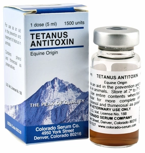 Tetanus Antitoxin Vaccine for Horses & Livestock tuff dog toys durable toys for dogs chew tested toys hard chew toy strong plush