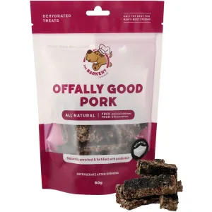 The Barkery Offally Good Pork Baked Grain-Free Dog Treats dog sweater dog tuxedo dog dress holiday dog outfit dog birthday shirt