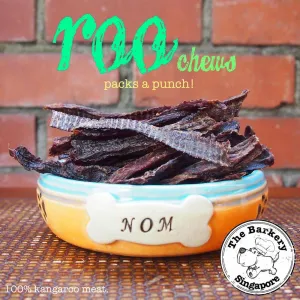 The Barkery Roo Chews Dehydrated Dog Treats dog supplies dog food toys accessories dog bed
