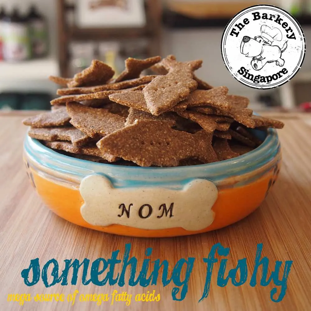 The Barkery Something Fishy Dog Biscuits