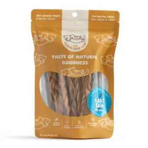 The Source-Sage Club Braided Goat Skin Dog Treats 100g dog supplies dog food toys accessories dog bed