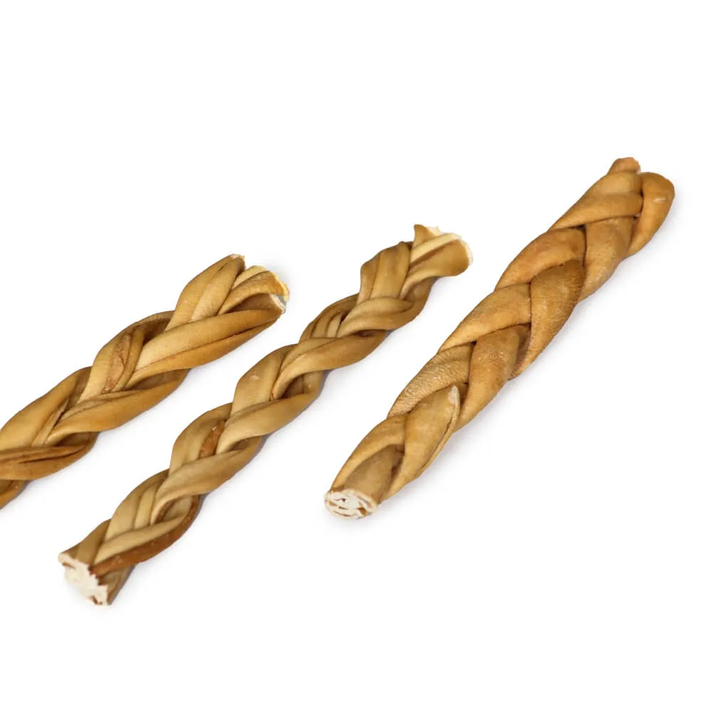 The Source-Sage Club Braided Goat Skin Dog Treats 100g