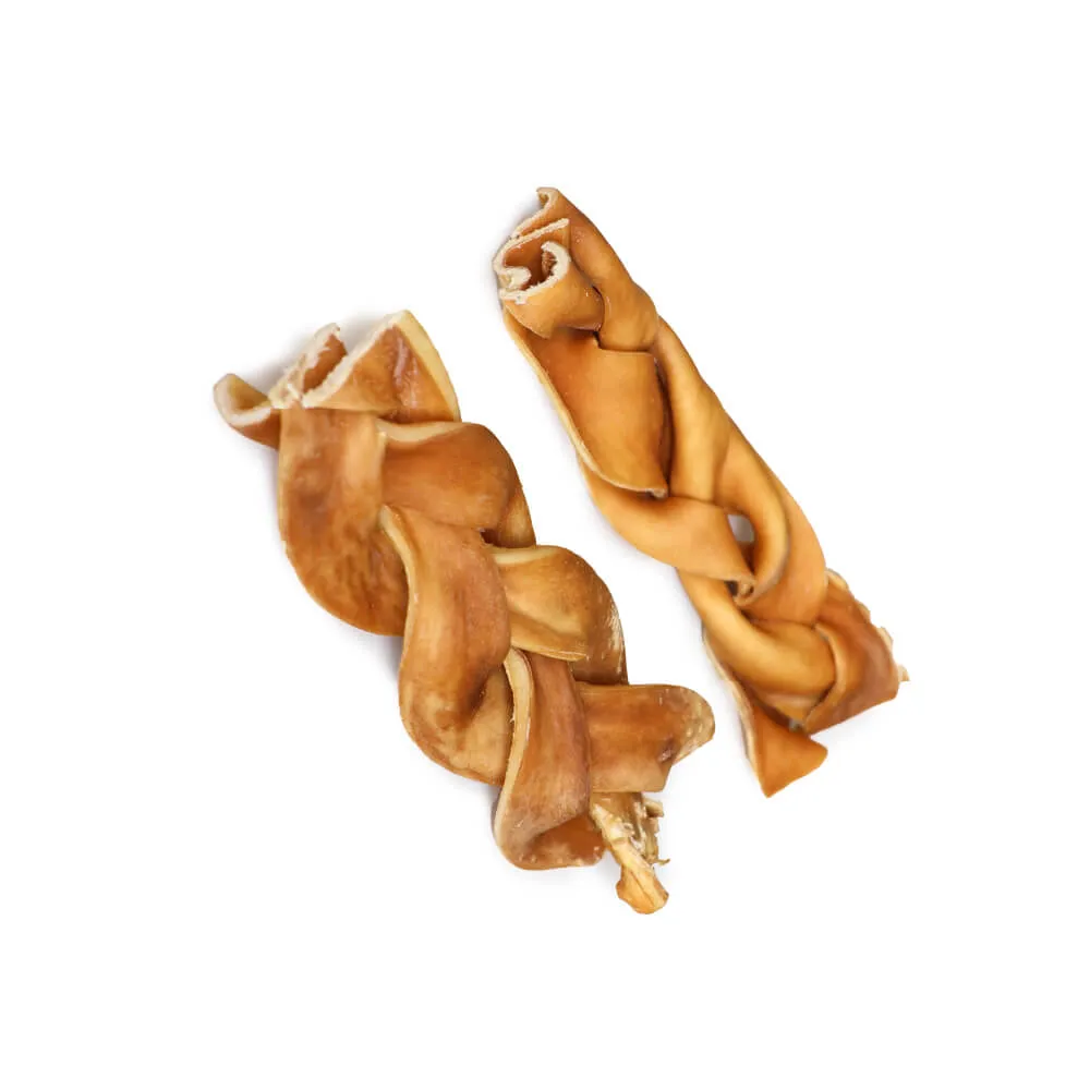 The Source-Sage Club Braided Horse Skin Dog Treats 100g