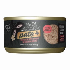 Tiki Cat After Dark Pate  Wet Cat Food, Chicken & Beef cat treats,dry cat food,cat snack pouch