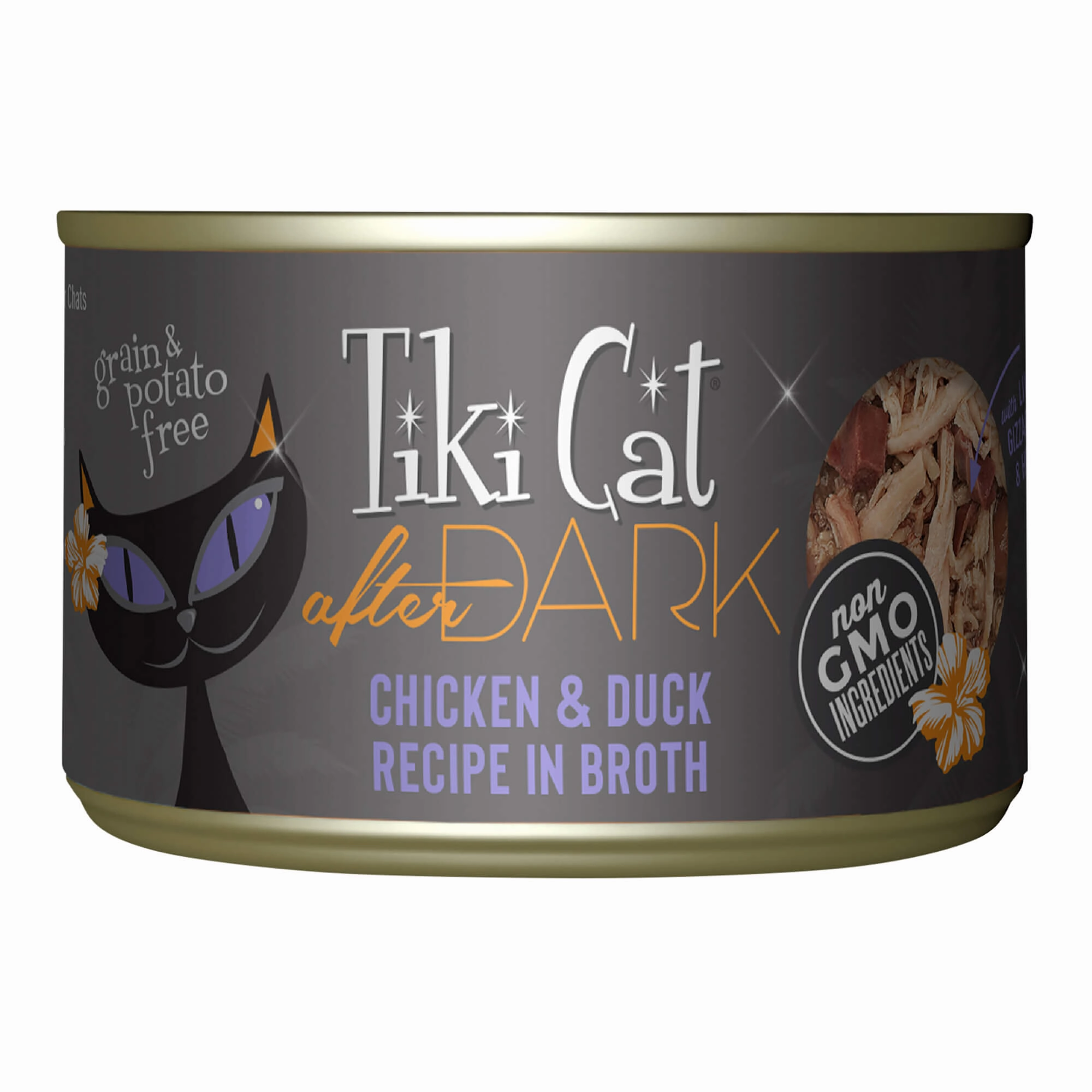 Tiki Cat After Dark Wet Cat Food, Chicken & Duck