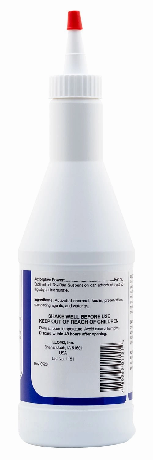 ToxiBan Charcoal-Kaolin Suspension, 240 mL