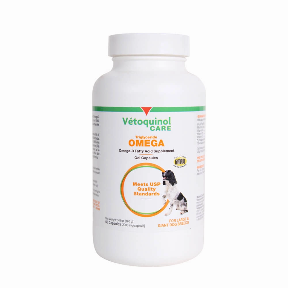 Triglyceride OMEGA Large Capsules for Large Dogs, 60 ct cat climbing tree cat hammock cat steps cat grooming kit cat safety gate