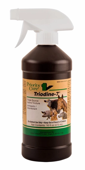 Triodine-7 Iodine Tincture Antiseptic & Disinfectant tuff dog toys durable toys for dogs chew tested toys hard chew toy strong plush