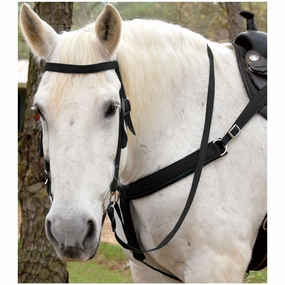Triple E Nylon Draft Horse Bridle w/ Bit & Reins cat fur care cat grooming tools cat deshedding brush cat bath kit cat nail trimmer