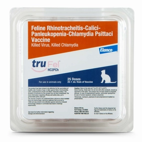 TruFel HC2PCh Cat Vaccine (formerly Fel-O-Vax IV   CaliciVax), 25 Single Doses cat grooming cat shampoo cat conditioner cat comb cat grooming glove