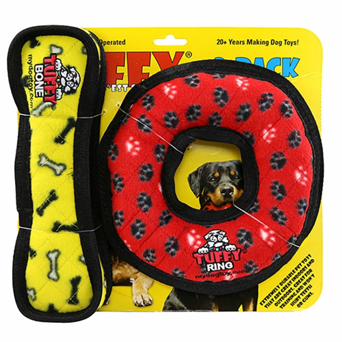 Tuffy Dog Toys Ultimate 2-Pack