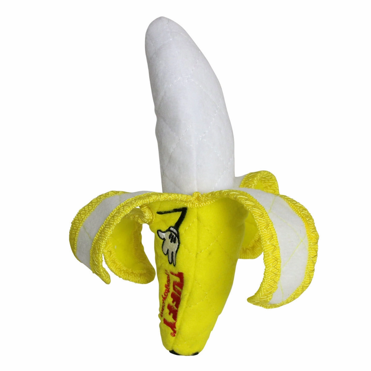 Tuffy Funny Food Dog Toy Banana