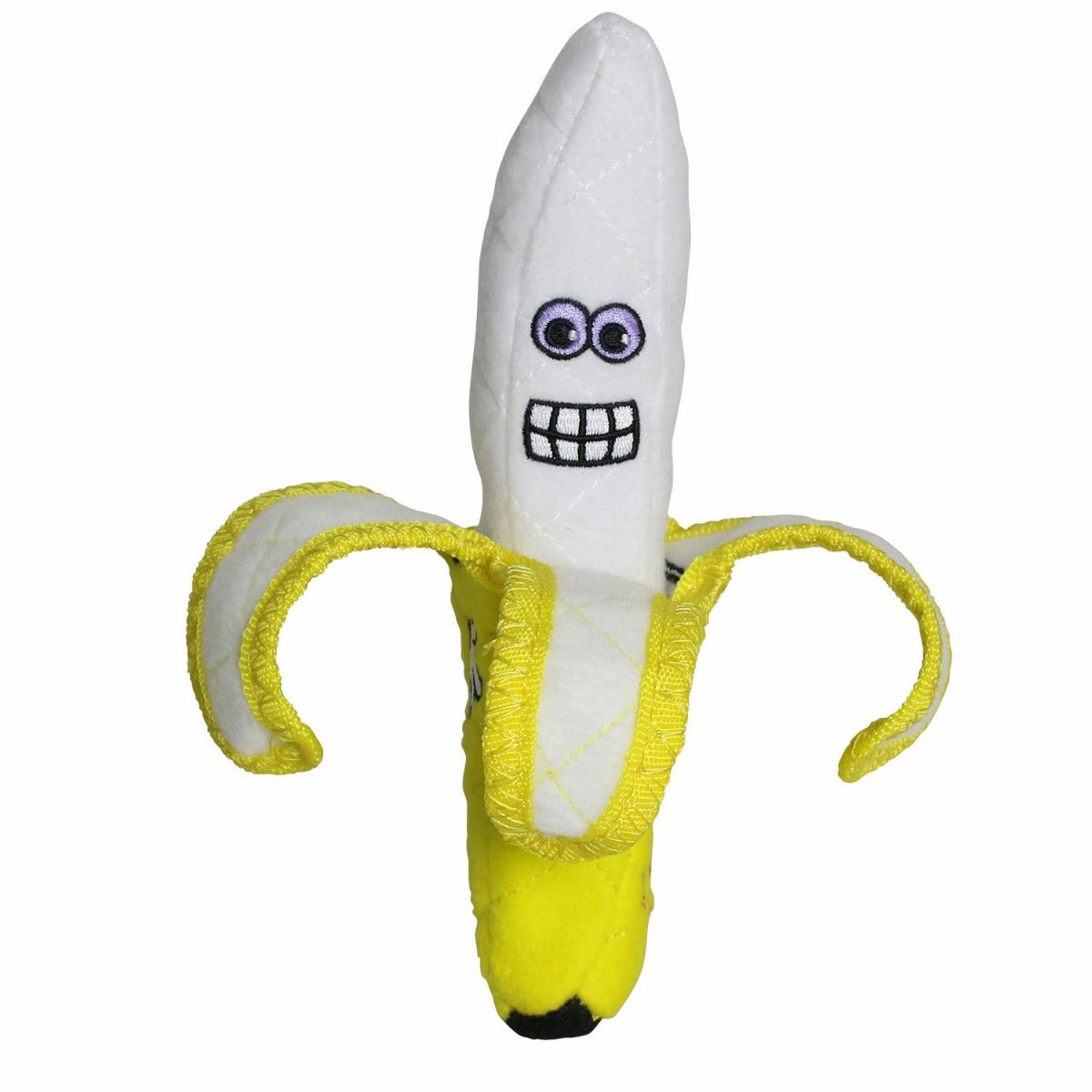 Tuffy Funny Food Dog Toy Banana