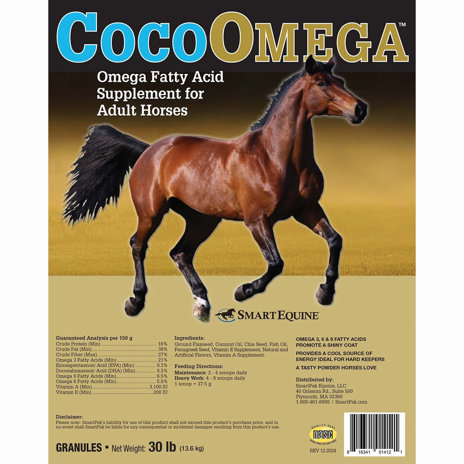 Uckele CocoOmega Granular
