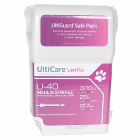 UltiCare U-40 Insulin Syringes with Sharps Container, 100 Count cat scratchers cat towers cat window perch cat heating pad cat calming spray