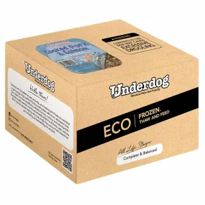 Underdog Cooked Pork & Salmon Complete & Balanced Eco Pack Frozen Dog Food 3kg dog sweater dog tuxedo dog dress holiday dog outfit dog birthday shirt