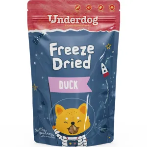 Underdog Duck Freeze-Dried Grain-Free Dog Treats 50g dog sweater dog tuxedo dog dress holiday dog outfit dog birthday shirt