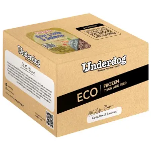 Underdog Raw Lamb & Salmon Complete & Balanced Eco Pack Frozen Dog Food 3kg dog sweater dog tuxedo dog dress holiday dog outfit dog birthday shirt