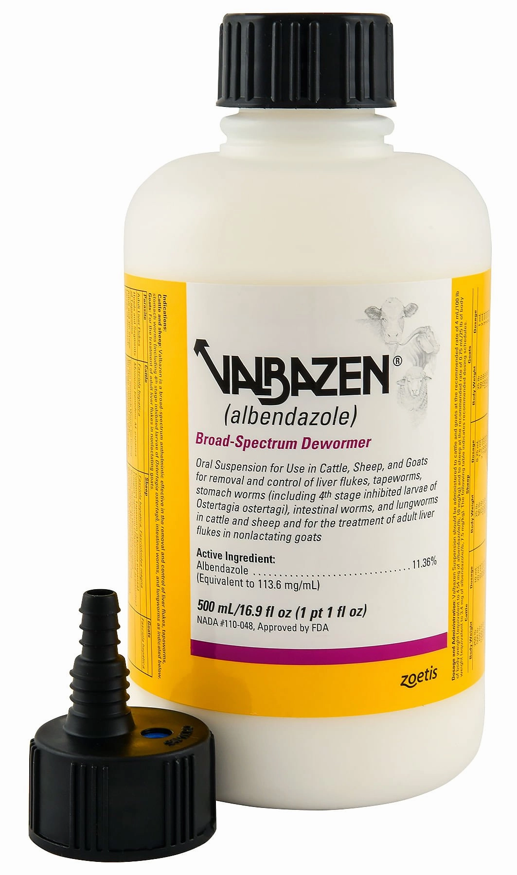 Valbazen Broad-Spectrum Oral Dewormer chicken supplies backyard chicken coop accessories poultry food chicken vitamins