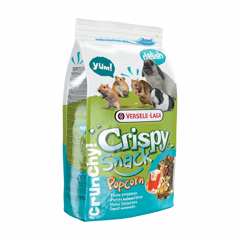 Versele-Laga Crispy Snack Popcorn 650g pet food storage airtight pet container large dog food bin stackable pet food bin pet container with wheels