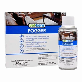 Vet-Kem Fogger, 3 (3 oz Cans) cat scratchers cat towers cat window perch cat heating pad cat calming spray