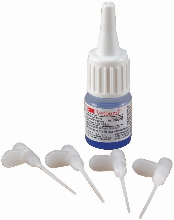 Vetbond Liquid Tissue Adhesive by 3M cat grooming cat shampoo cat conditioner cat comb cat grooming glove