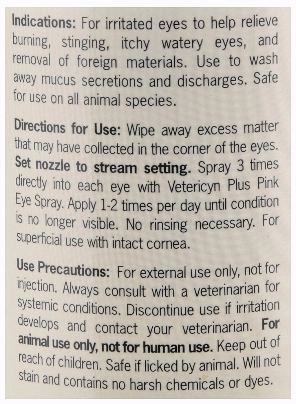 Vetericyn Plus Antimicrobial Pinkeye Spray, 16 oz
