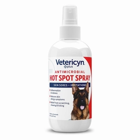 Vetericyn Plus Hot Spot Spray, 8 oz cat grooming cat shampoo cat conditioner cat comb cat grooming glove