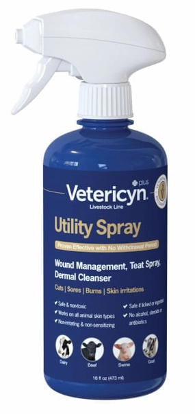 Vetericyn Plus Utility Spray, 16 oz tuff dog toys durable toys for dogs chew tested toys hard chew toy strong plush
