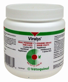 Vetoquinol Viralys L-Lysine Supplement for Cats cat climbing tree cat hammock cat steps cat grooming kit cat safety gate