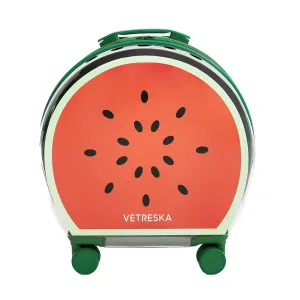 VETRESKA Bubble Carrier For Cats & Dogs (Green, Opaque) dog bones rawhide chew sticks dog jerky bacon bone