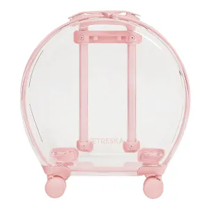VETRESKA Bubble Carrier For Cats & Dogs (Pink, Transparent) dog bones rawhide chew sticks dog jerky bacon bone