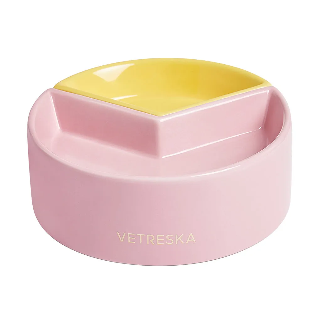 VETRESKA Like A Grapefruit Ceramic Bowl For Cats & Dogs dog carrier dog bag pet backpack dog car seat carrier soft dog crate