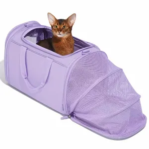 VETRESKA Violet Voyage Carrier For Cats & Dogs dog bones rawhide chew sticks dog jerky bacon bone