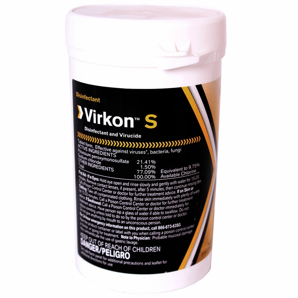 Virkon S Broad Spectrum Disinfectant Tablets