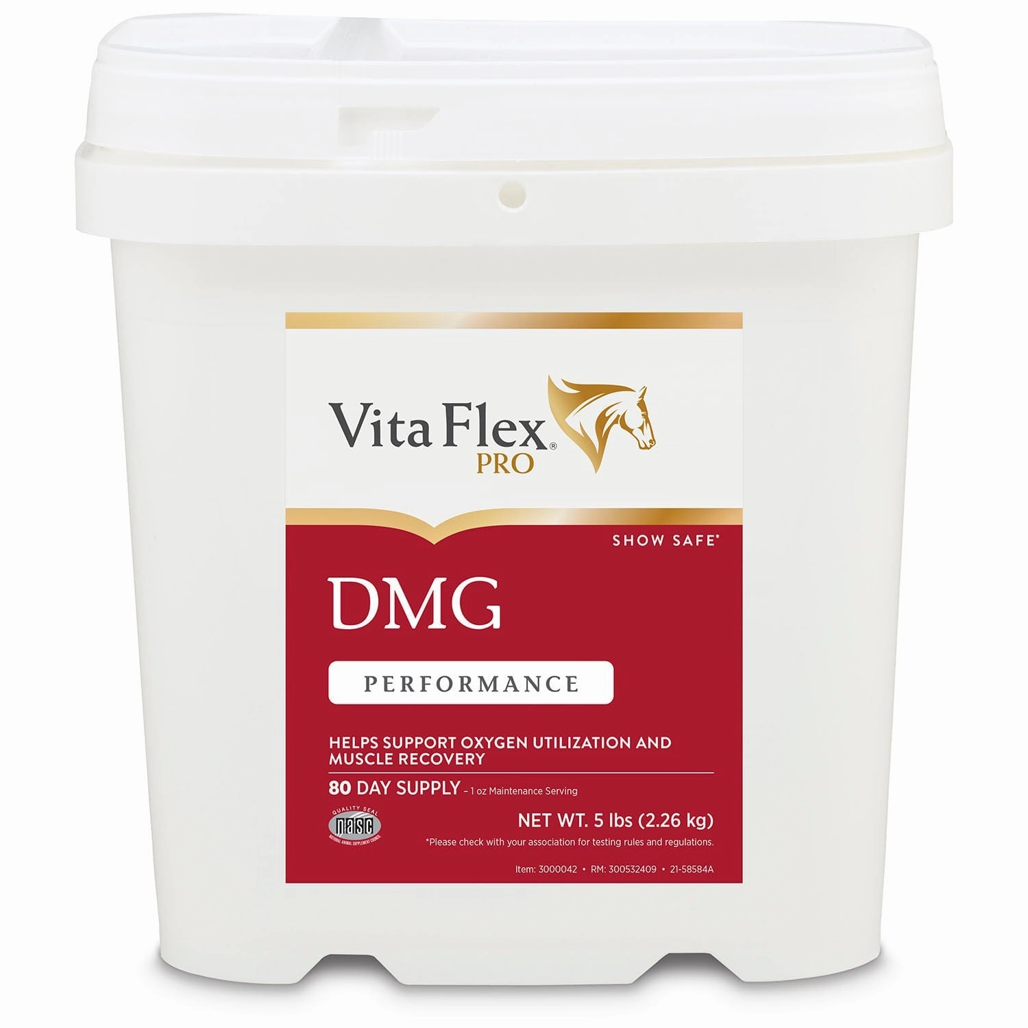 Vita Flex DMG 1500 Horse Supplement, 80 Day Supply poultry remedies poultry supplement goat vitamins sheep probiotics animal health boost