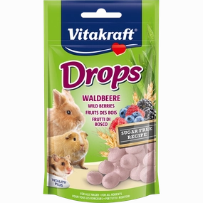 Vitakraft Drops Wildberry for Small Animals 75g puppy starter kit puppy crate puppy collar puppy pee pad puppy food