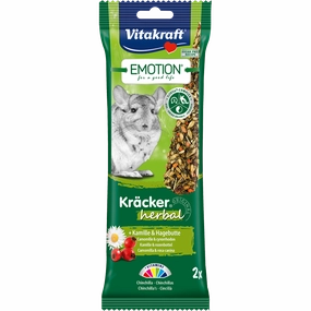 Vitakraft Emotion Kracker Herbal for Chinchilla 2pcs puppy starter kit puppy crate puppy collar puppy pee pad puppy food