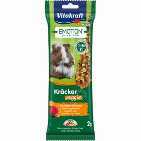 Vitakraft Emotion Kracker Veggie for Guinea Pig 2pcs puppy starter kit puppy crate puppy collar puppy pee pad puppy food