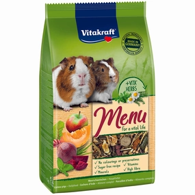 Vitakraft Guinea Pig Menu Vital 3kg puppy starter kit puppy crate puppy collar puppy pee pad puppy food