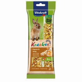 Vitakraft Kracker Sticks Popcorn & Honey for Rabbit 2pcs puppy starter kit puppy crate puppy collar puppy pee pad puppy food