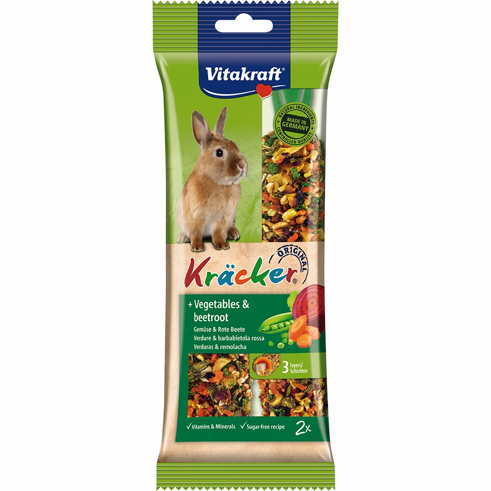 Vitakraft Kracker Sticks with Vegetables Rabbit 112g puppy starter kit puppy crate puppy collar puppy pee pad puppy food