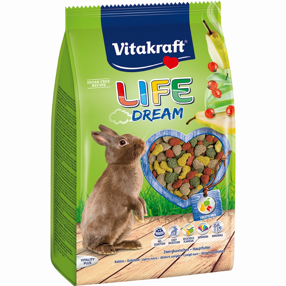 Vitakraft Rabbit Life Dream 1.8kg puppy starter kit puppy crate puppy collar puppy pee pad puppy food